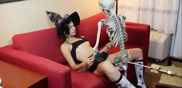  Who is she Witch fucking skeleton